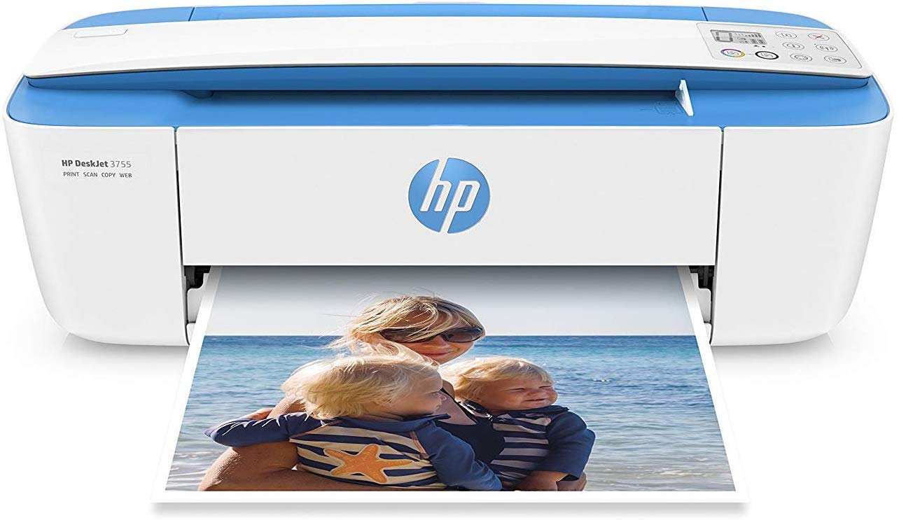 HP DeskJet 3755 紧凑型一体式无线打印机
