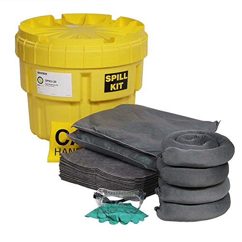 SpillTech 通用外包装抢救桶溢出套件，20 加仑，43 件 (SPKU-20)
