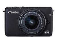 Canon EOS M10无反光镜相机套件，带有EF-M 15-45mm防抖STM镜头套件
