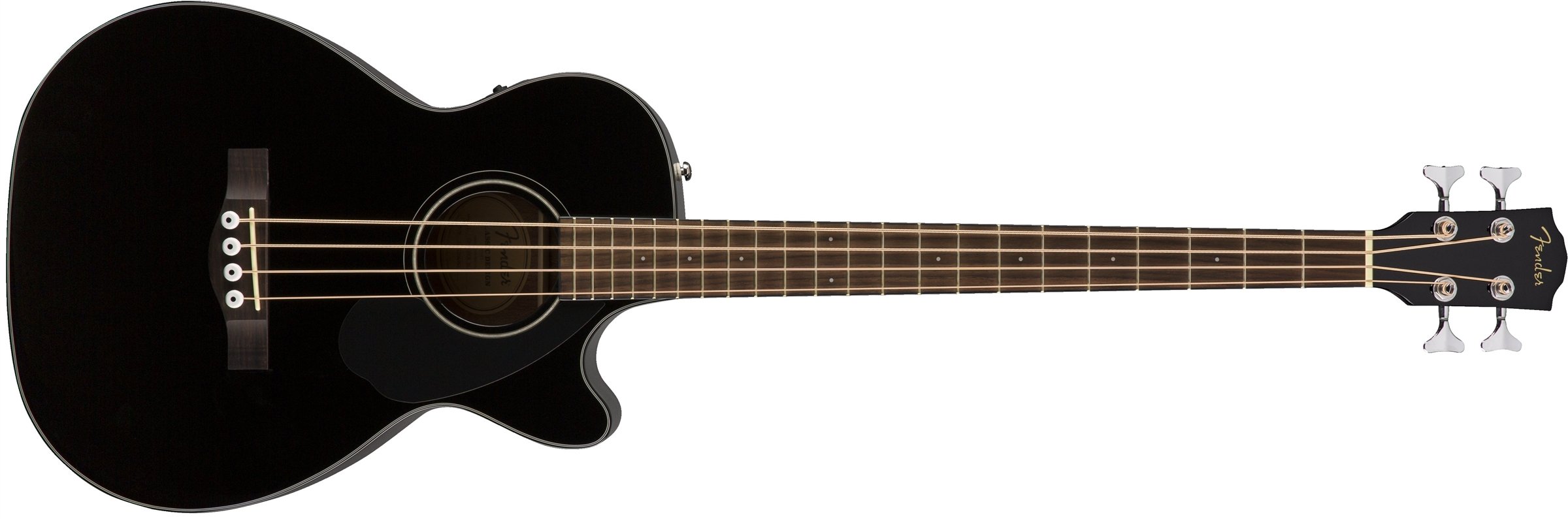 Fender CB-60SCE 原声贝斯吉他 - 黑色