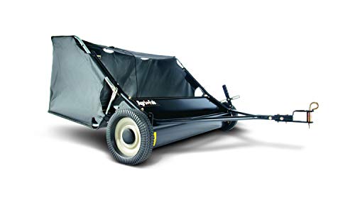 Agri-Fab 45-0320 42英寸牵引式草坪扫地机，黑色