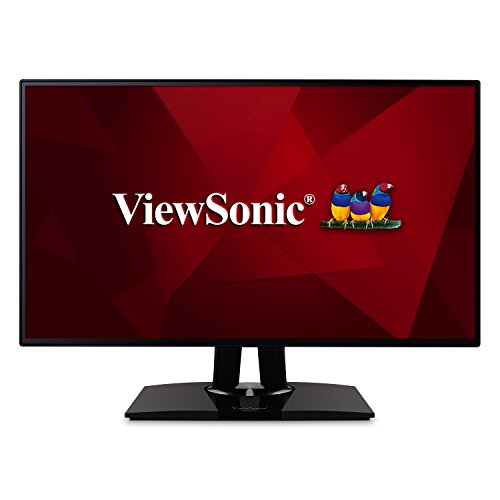 Viewsonic VP2468专业24英寸1080p显示器100％sRGB Rec 709 14位3D LUT颜色校准，用于摄影和图形设计，黑色