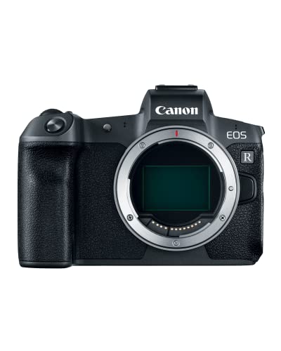 Canon EOS R 无反光镜全画幅相机 - 视频博客相机 4K、内容创作相机、Wi-Fi、30.3 MP 全画幅 CMOS 传感器、双像素 CMOS AF（仅限机身）