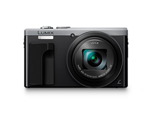 Panasonic LUMIX DMC-ZS60相机，18百万像素，1 / 2.3英寸传感器，4K视频，WiFi，徕卡DC镜头30X F3.3-6.4变焦（银色）