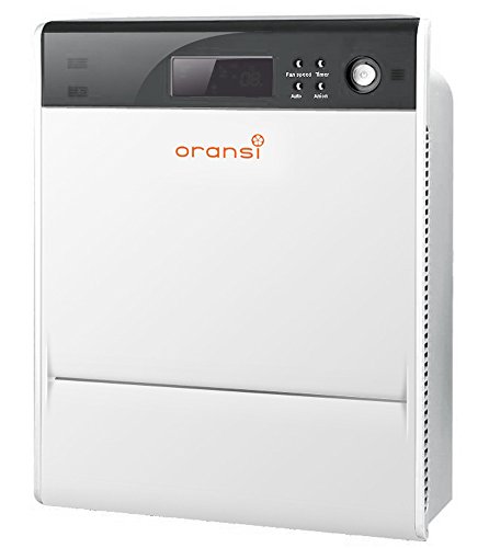 Oransi Max HEPA 大房间空气净化器，适用于哮喘霉菌、灰尘和过敏症