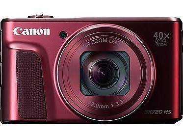 Canon 数码相机PowerShot SX720 HS光学40倍变焦PSSX720HSRE（红色）[国际版，没有保修]