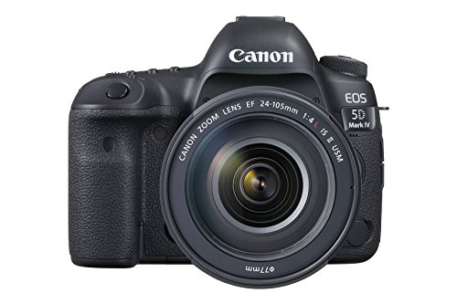Canon 带EF 24-105mm f / 4L IS II USM镜头套件的EOS 5D Mark IV全画幅数码单反相机