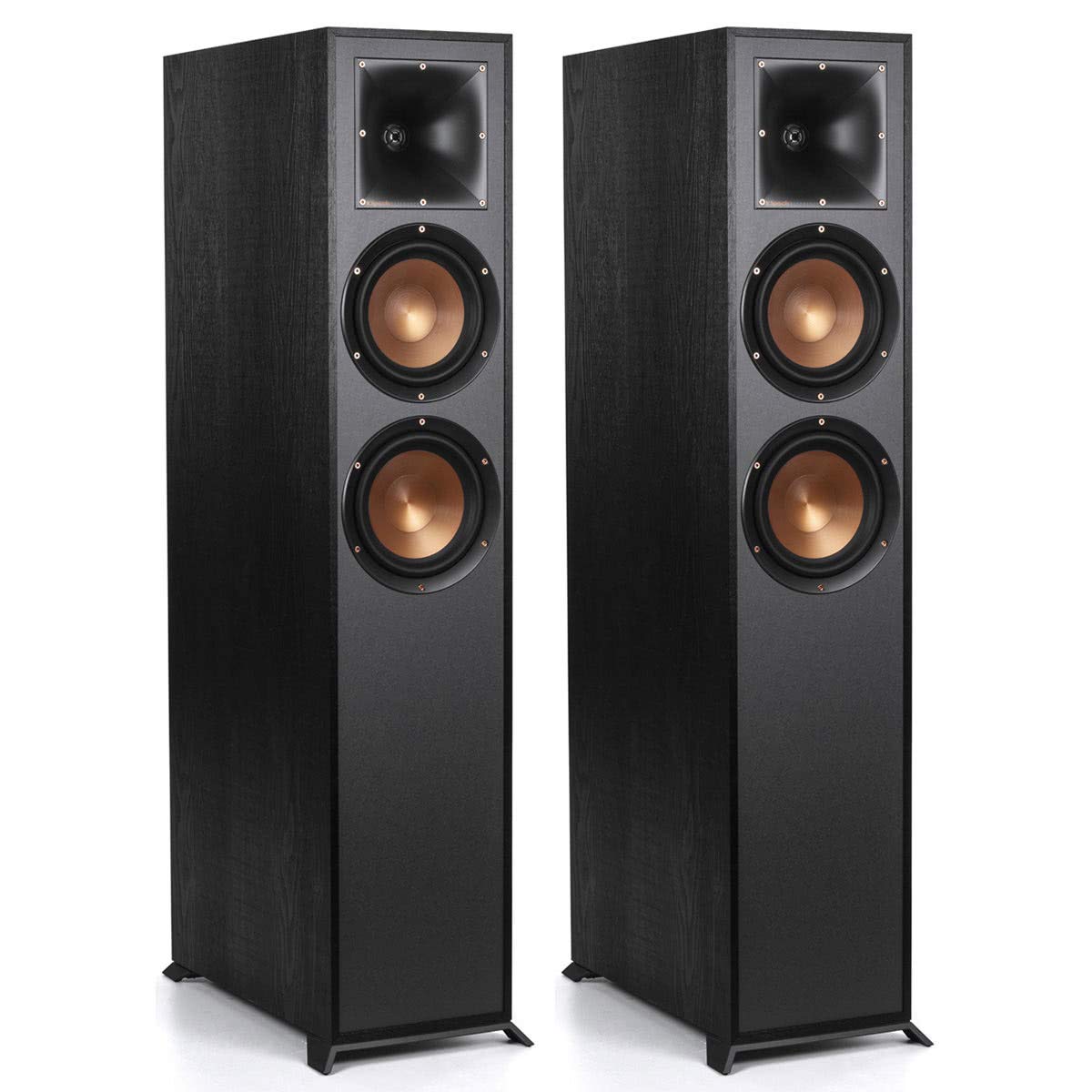 Klipsch R-625FA 杜比全景声落地式扬声器 - 一对（黑色）