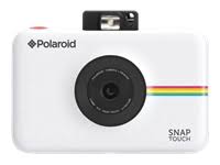 Polaroid 带有LCD显示屏（白色）的Snap Touch即时打印数码相机，采用Zink零墨水打印技术