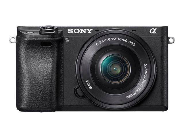 Sony 带16-50mm镜头的Alpha a6300无反光镜数码相机