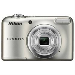 Nikon COOLPIX A10 16.1MP 5倍变焦尼克尔玻璃镜头数码相机（26518B）银-（认证翻新）