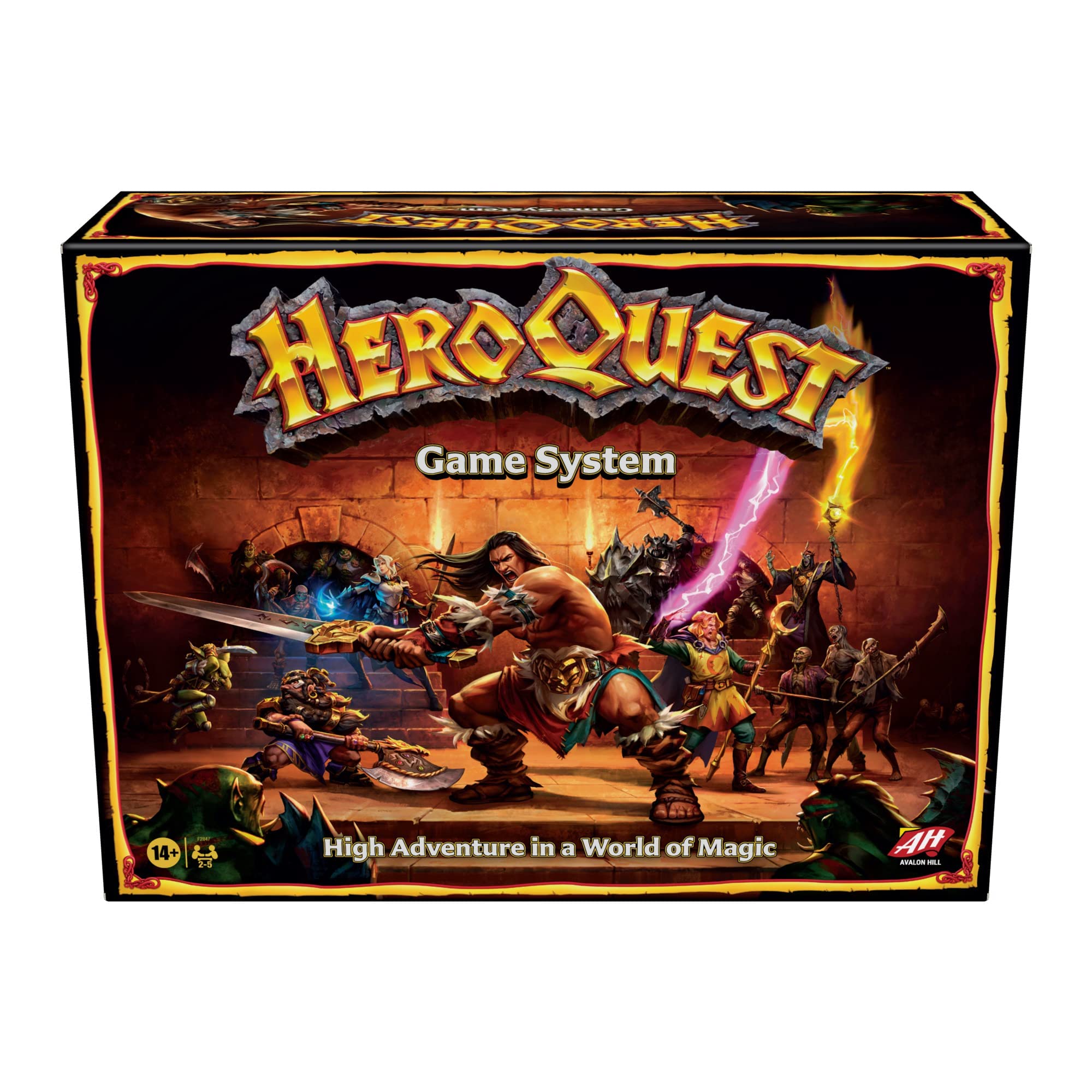 Hasbro Gaming 阿瓦隆山 HeroQuest 游戏系统