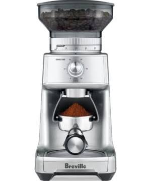 Breville BCG600SIL Dose Control Pro咖啡豆研磨机，银色...