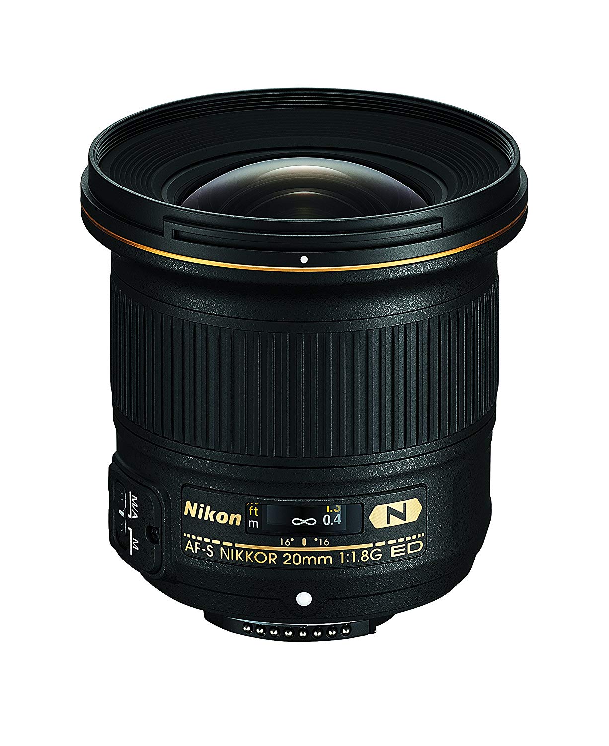 Nikon AF-S FX尼克尔20mm f / 1.8G ED固定镜头，带自动对焦，适用于数码单反相机