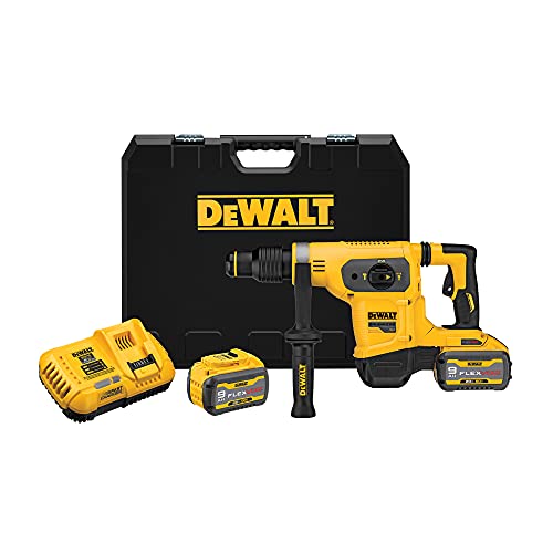 DEWALT FLEXVOLT 60V MAX 电锤/电钻组合套件，1-9/16 英寸 (DCH481X2)