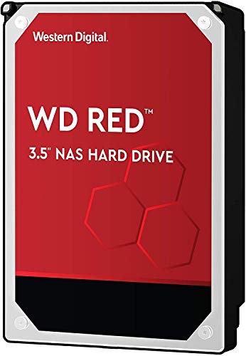 Western Digital WD Red 8TB NAS 内置硬盘 - 5400 RPM 级、SATA 6 Gb/s、256 MB 缓存