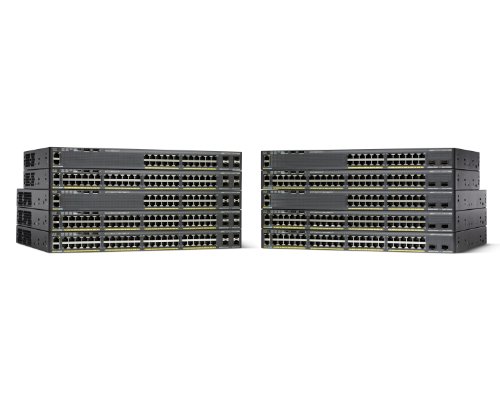 Cisco 具有370瓦PoE的Catalyst WS-C2960X-24PS-L 24端口以太网交换机