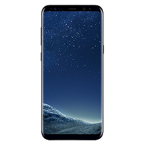 Samsung Galaxy S8+ G955U 64GB 无锁版 GSM 美国版手机带 12MP 摄像头 - 午夜黑