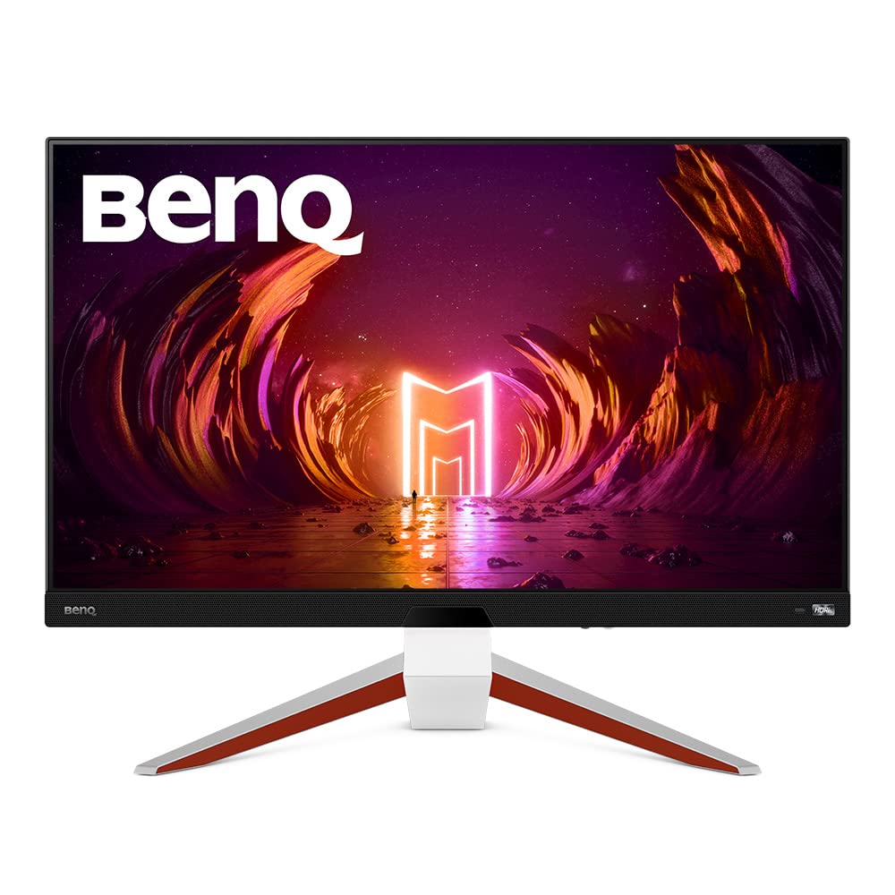 BenQ Mobiuz EX2710U 27 英寸 4K 超高清 IPS 144 Hz 电脑游戏显示器，带 1...