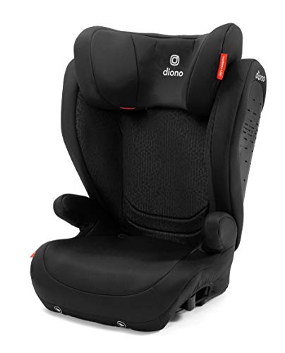 Diono 蒙特雷4 DXT闩锁，原始的可扩展加高座椅（40-120磅），黑色