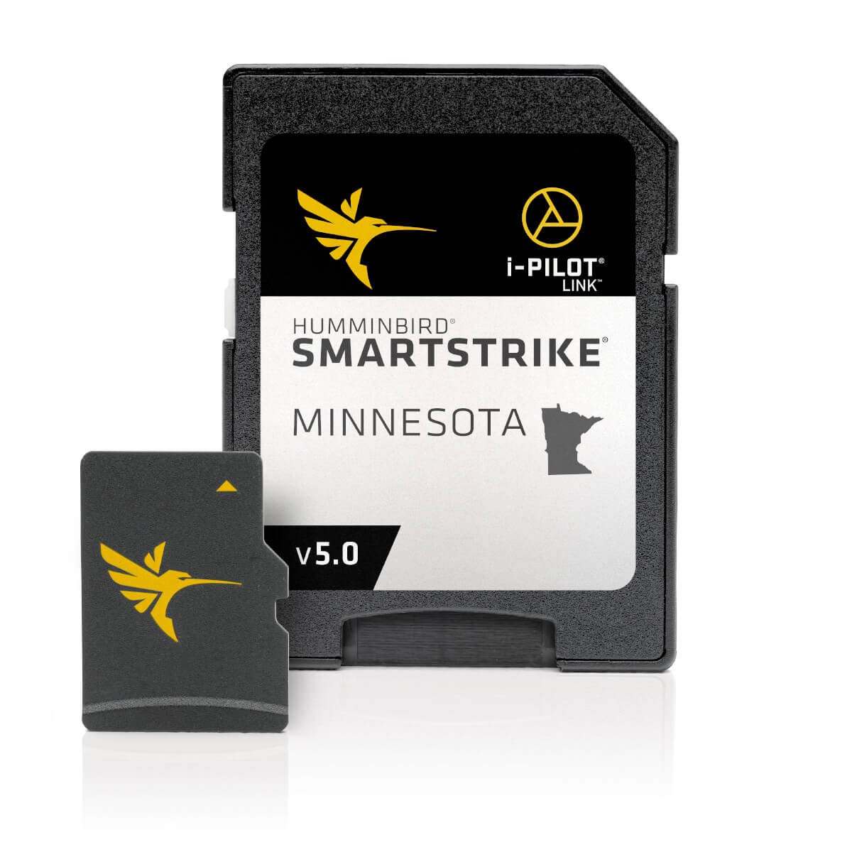 Humminbird 600038-5 SmartStrike Minnesota V5（包括 Woods/Rainy）数字 GPS 地图微型卡