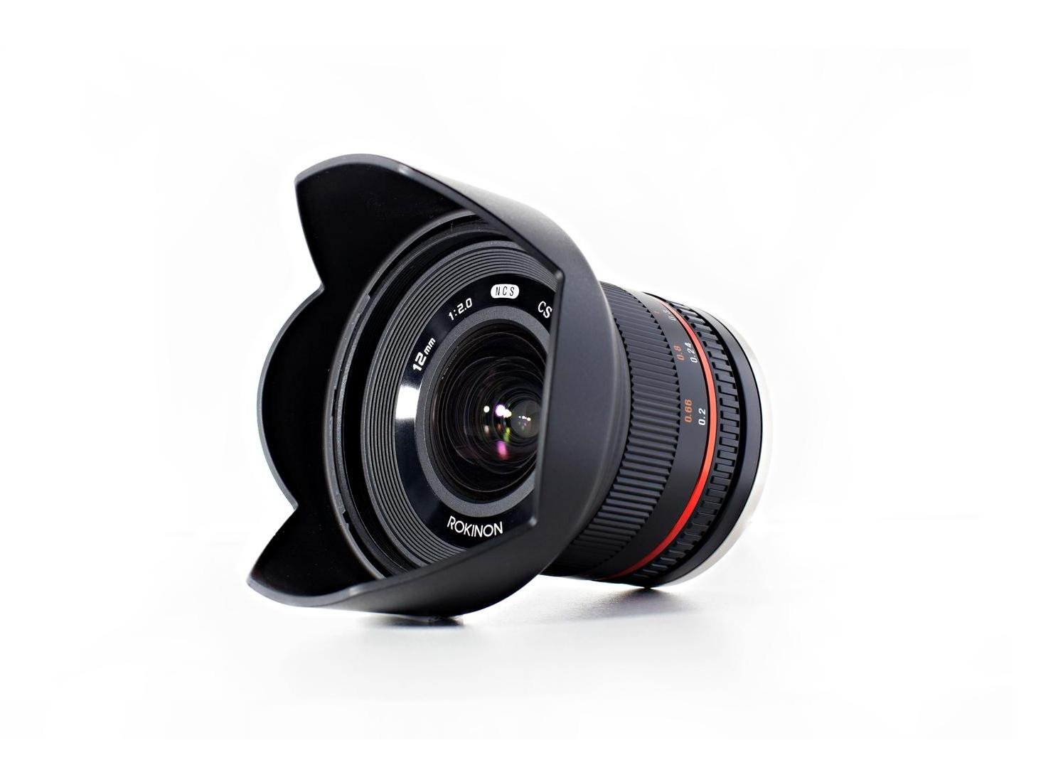 Rokinon 12mm F2.0 NCS CS超广角镜头Sony E-Mount（NEX）（黑色）（RK12M-E）