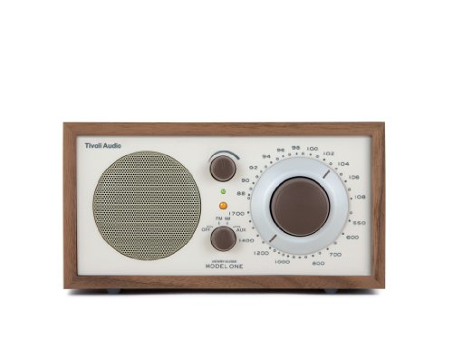 Tivoli Audio 音频型号 One Am/fm 台式收音机，经典/胡桃木，2.4 磅