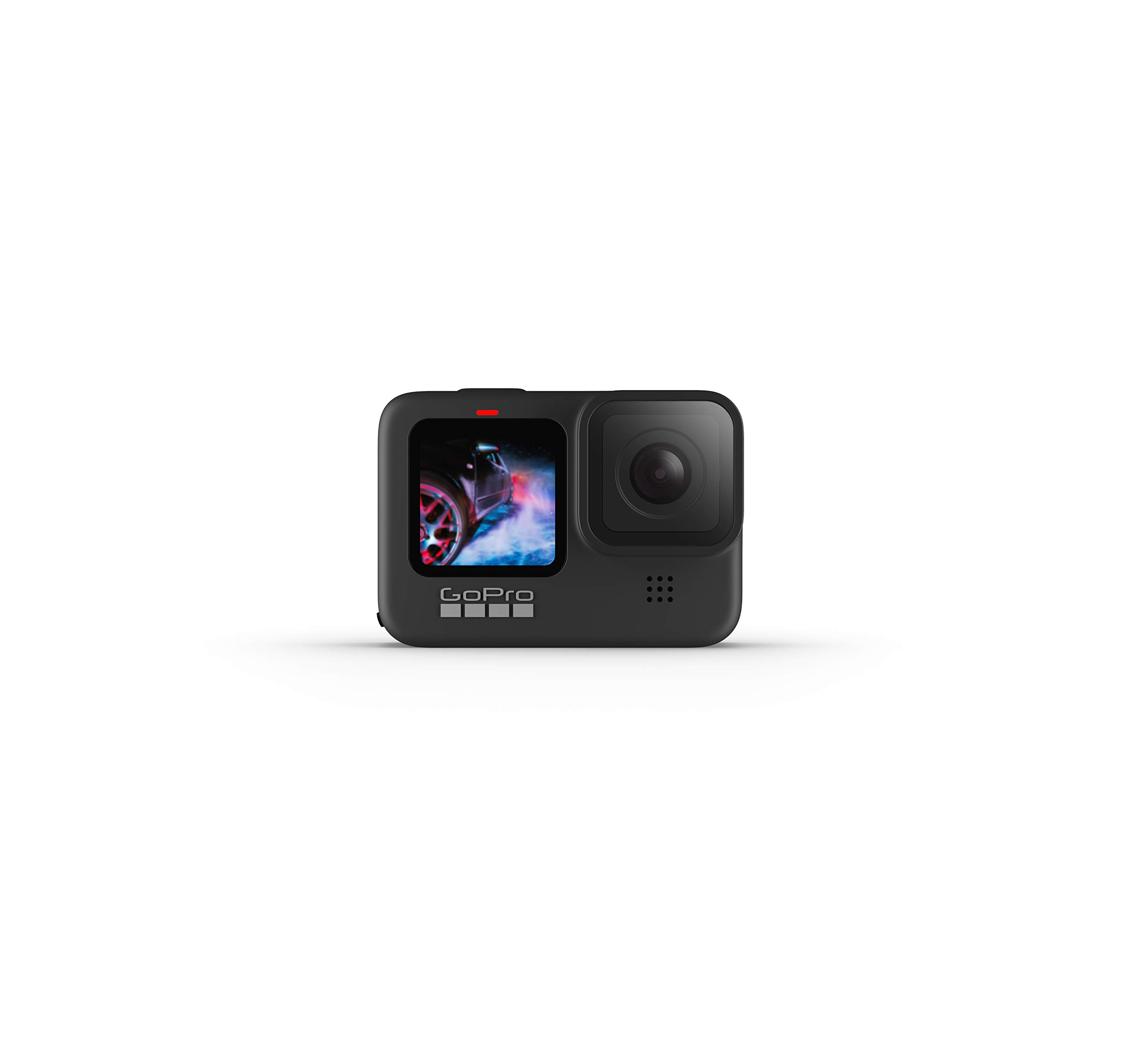 GoPro HERO9 Black - 防水运动相机，带前置 LCD 和触摸后屏、5K 超高清视频、20MP 照片、1080p 直播、网络摄像头、防抖