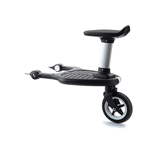 Bugaboo 2017 款舒适轮式滑板车 - 婴儿车可乘坐，配有可拆卸座椅，可容纳重达 44 磅的儿童