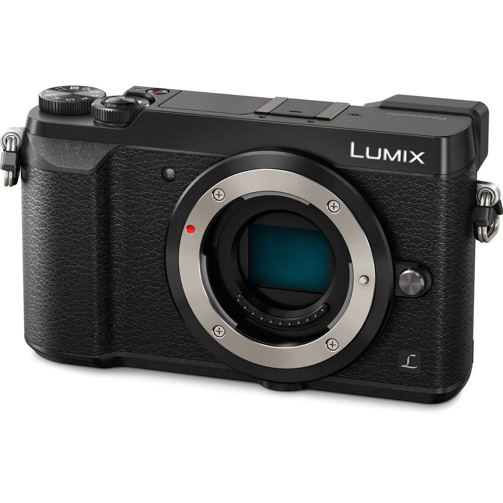 Panasonic 松下LUMIX GX85机身4K无反光镜相机，16兆像素，3英寸可倾斜触摸LCD，DMC-GX85KBODY（美国黑）