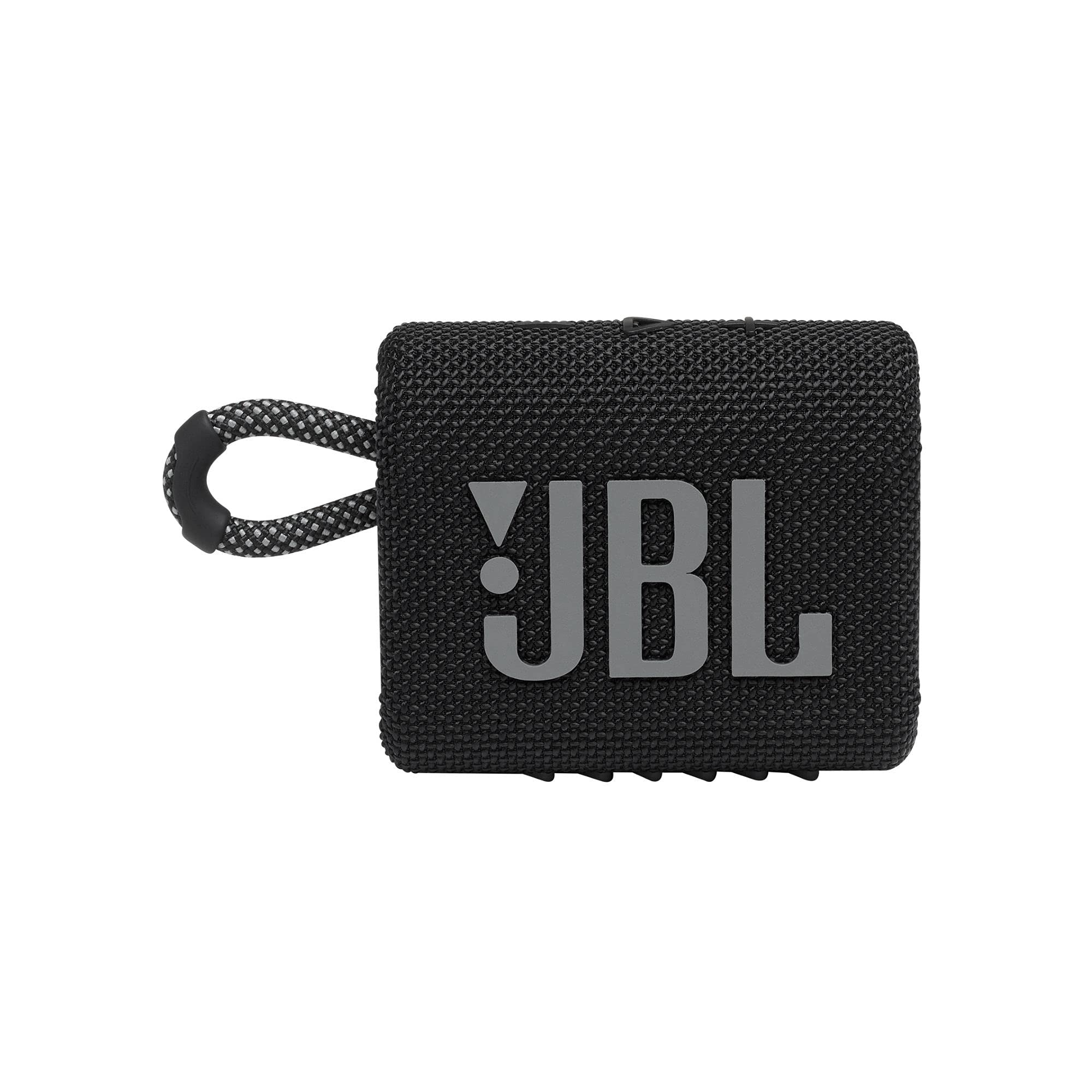 JBL Go 3：蓝牙便携式音箱，内置电池，防水防尘 - 黑色...