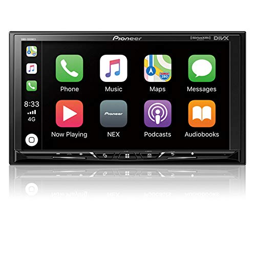 Pioneer DMH-1500NEX 数字媒体接收器，带 7' WVGA 显示屏、Apple CarPlay、Android Auto、内置蓝牙