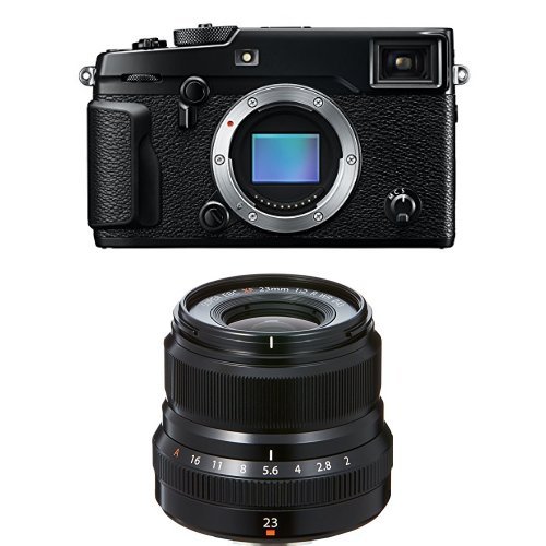 Fujifilm X系列X-Pro2 24.3 MP无镜数码相机-1080p-XF 23mm R WR镜头
