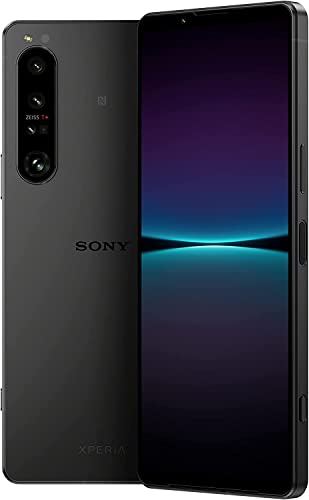 Sony Xperia 1 IV XQ-CT72 5G 双 256GB 12GB RAM 工厂解锁（仅限 GSM | 无 CDMA - 与 Verizon/Sprint 不兼容）黑色