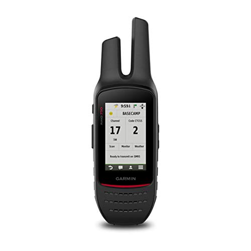 Garmin Rino 750，坚固耐用的手持式 2 向无线电/GPS 导航器...