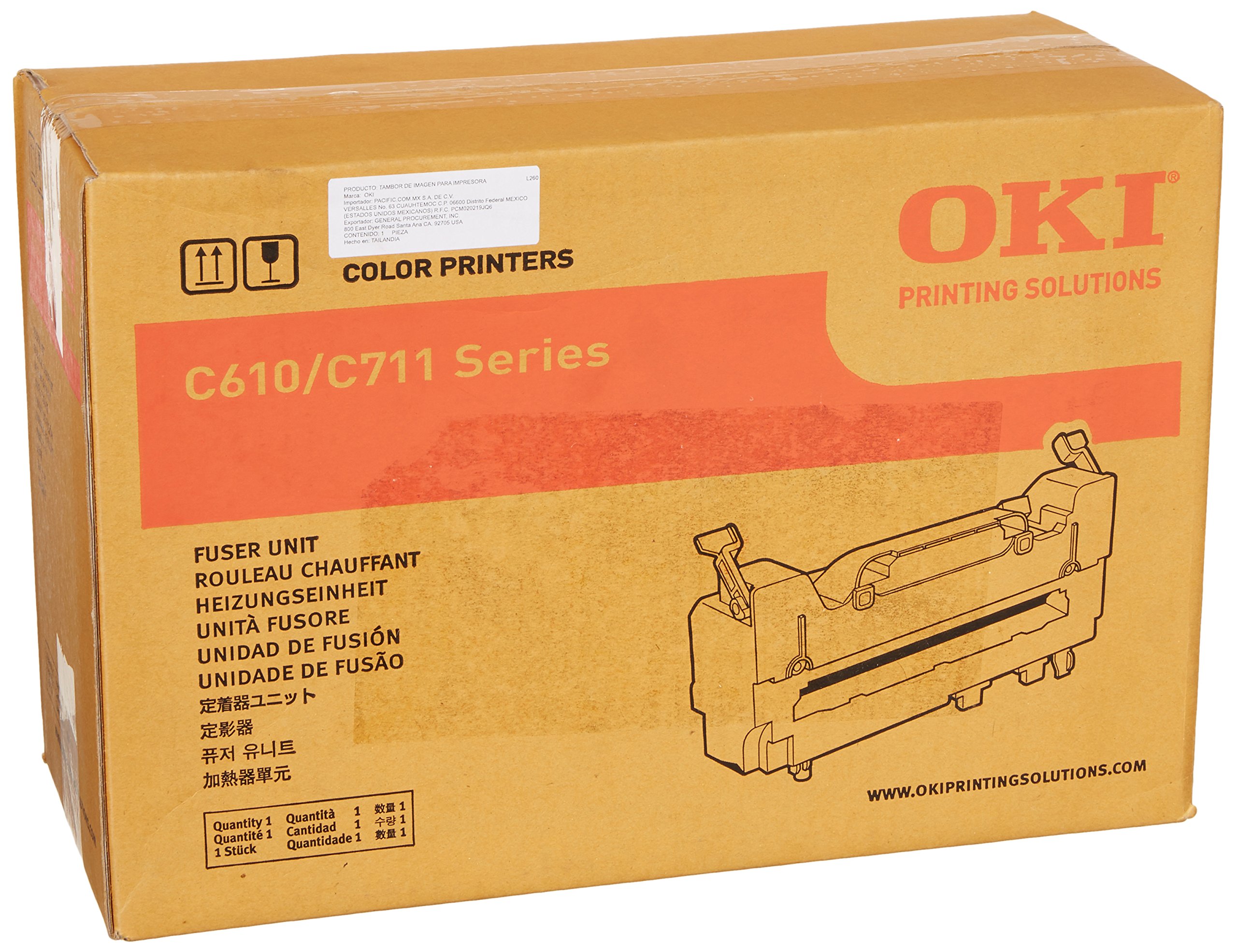 OKI 定影器套件，120V，60000 产量 (44289101)