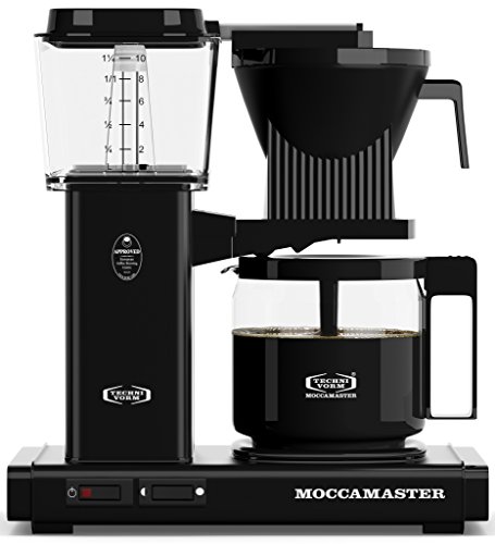 Technivorm Moccamaster Moccamaster KBG 741 10 杯咖啡机，带玻璃水...