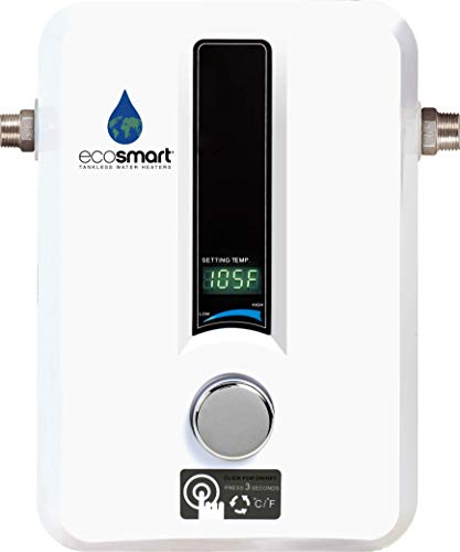 Ecosmart 8 千瓦即热式电热水器，8 千瓦，240 伏，采用专利自调节技术