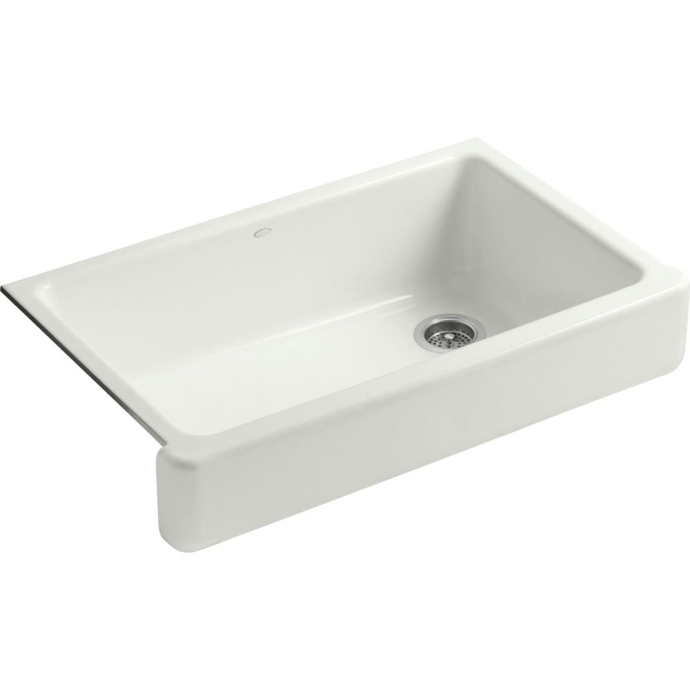 KOHLER K-6488-NY Whitehaven Farmhouse Self-Trimm...