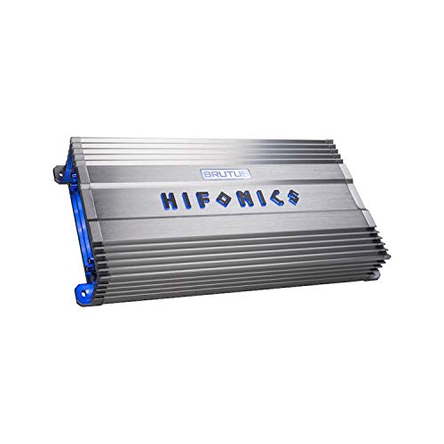 Hifonics BG-4000.1D Brutus Gamma Monoblock Super D 级 4000 瓦汽车音响音响系统低音炮扬声器放大器带低音遥控器