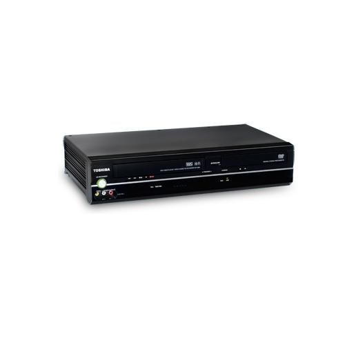 Toshiba SD-V296 DVD 播放机/VCR 组合，逐行扫描杜比数字遥控器，黑色