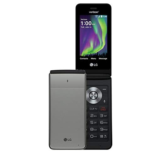 LG - Exalt 4G LTE VN220 带 8GB 内存手机 - 银色（Verizon）...