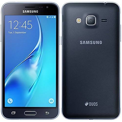 Samsung Galaxy J3（2016）Duos SM-J320H / DS 8GB Dual SIM Unlocked GSM Smartphone-国际版，无保修（黑色）