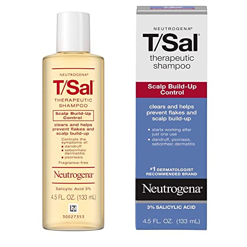 Neutrogena T/Sal 治疗最大强度洗发水 4.50 盎司（10 件装）