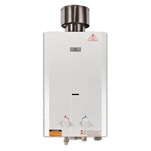 Eccotemp L10 2.6 GPM 便携式即热式热水器，1 件装，白色