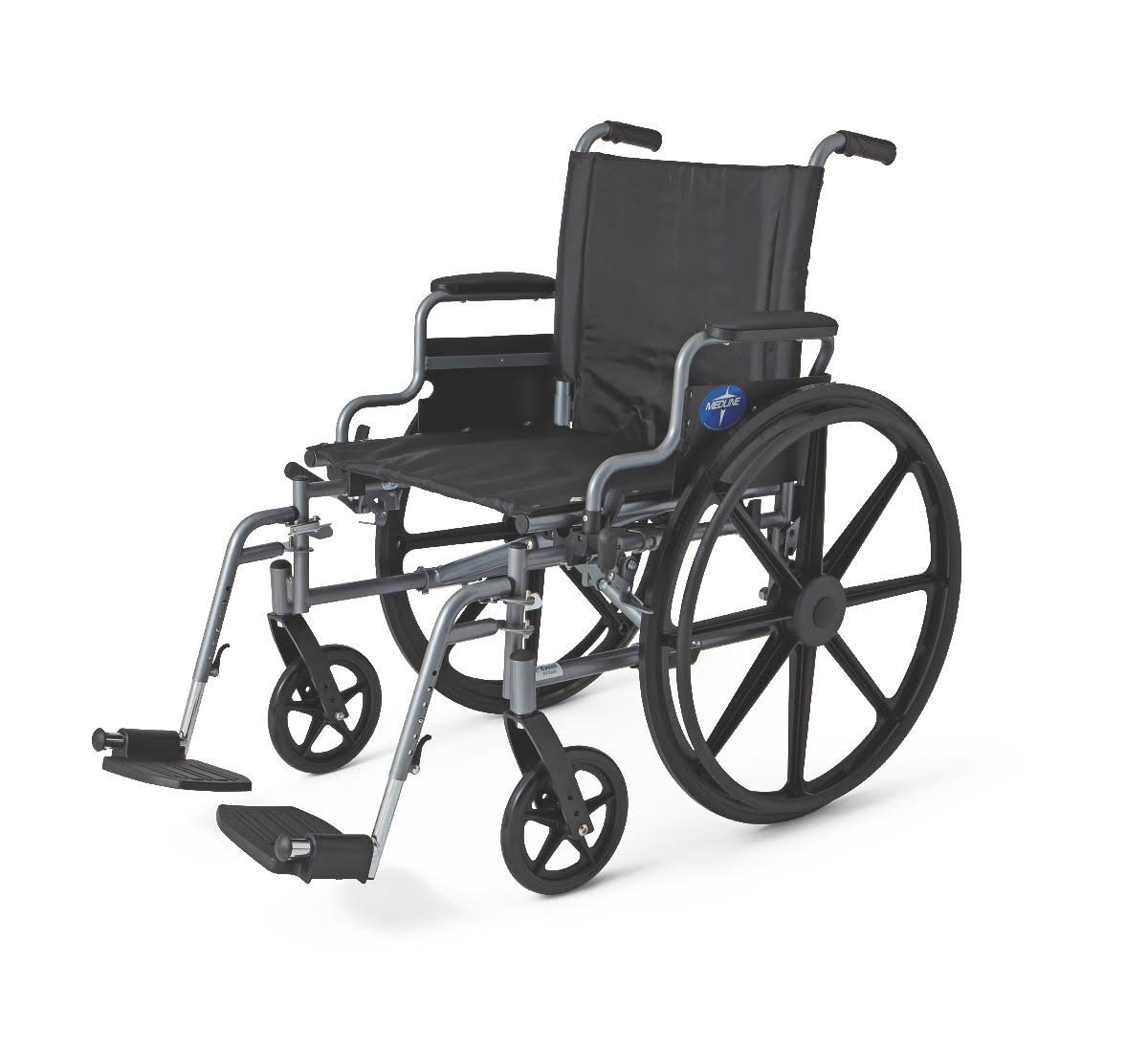 Medline K4Basic轻型轮椅，轮椅，K4BASIC，20INDESKARM，ELR-1EA，1EA
