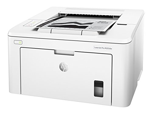HP LaserJet Pro M203dw 无线单色打印机，内置以太网和双面打印，可与 Alexa 配合使用 (G3Q47A)