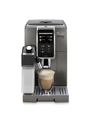 De'Longhi ECAM37095TI Dinamica Plus 全自动浓缩咖啡机，钛...