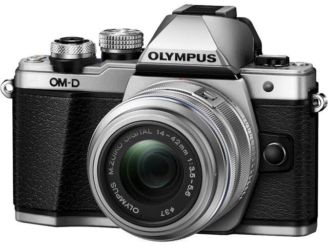 Olympus OM-D E-M10 Mark II无反光镜数码相机（银色）-仅机身