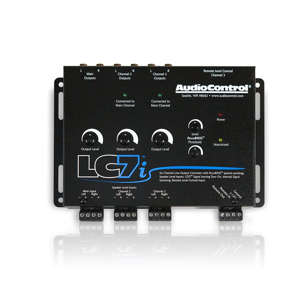 AudioControl 6 通道输出转换器精度